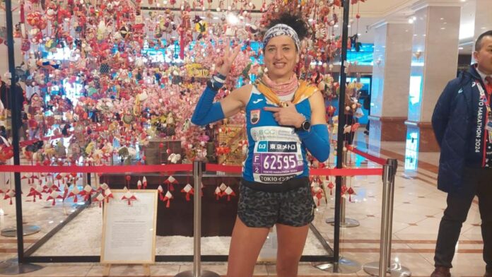 Siena: la selvaiola Tania Scopelliti ha vinto la medaglia delle Six Stars alla Tokyo Marathon