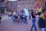 La fotogallery del flash mob con i giovani delle 17 contrade